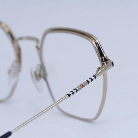 🕶️ New Burberry BE1371 1326 Eyeglasses - Gold/Black Frame - Picture 8 of 11